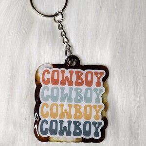 Cowboy Keychain